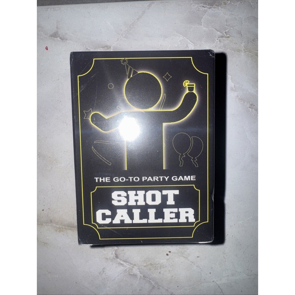 Shot Caller - Party Game - Card Game For Adults. Sealed. NIB